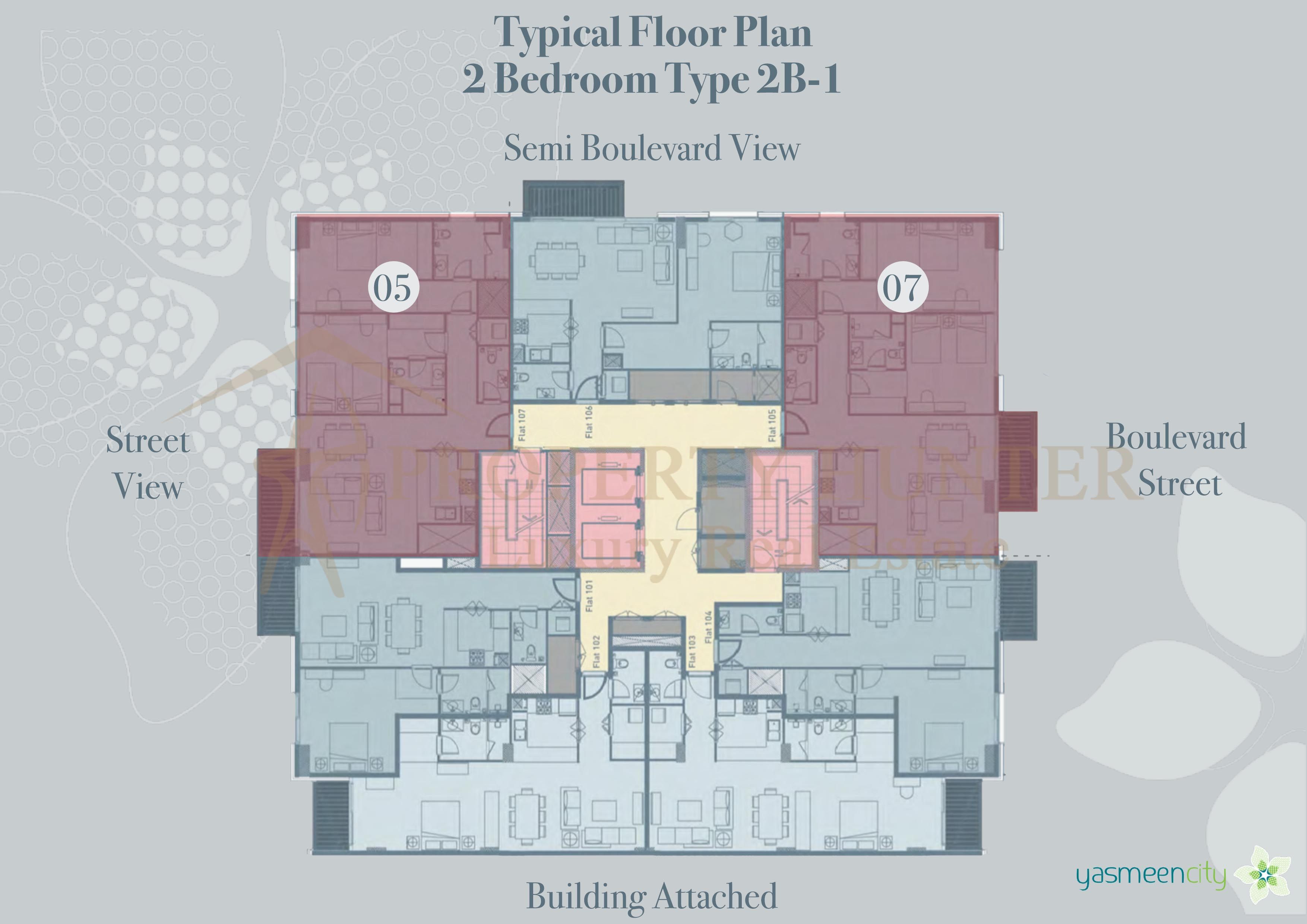 Mixed Use Building in Yasmeen Boulevard